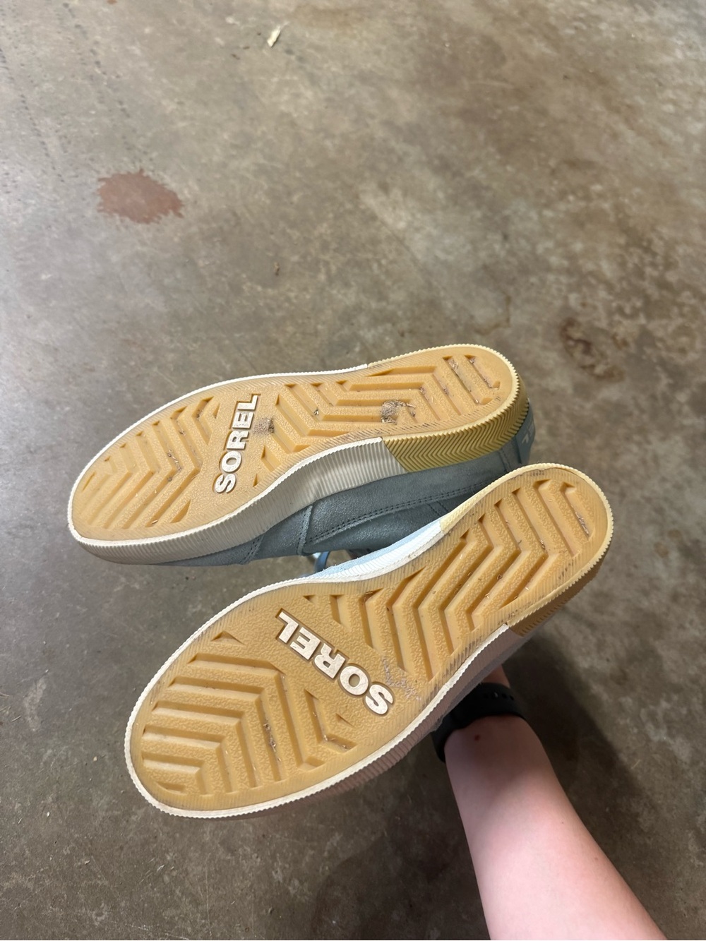 Sorel Blue Out N About Wedge Sneaker - 9 - Picture 6 of 7